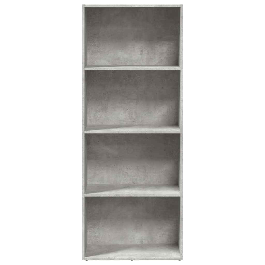 VidaXL Boekenkast 60x30x152 cm bewerkt hout betongrijs