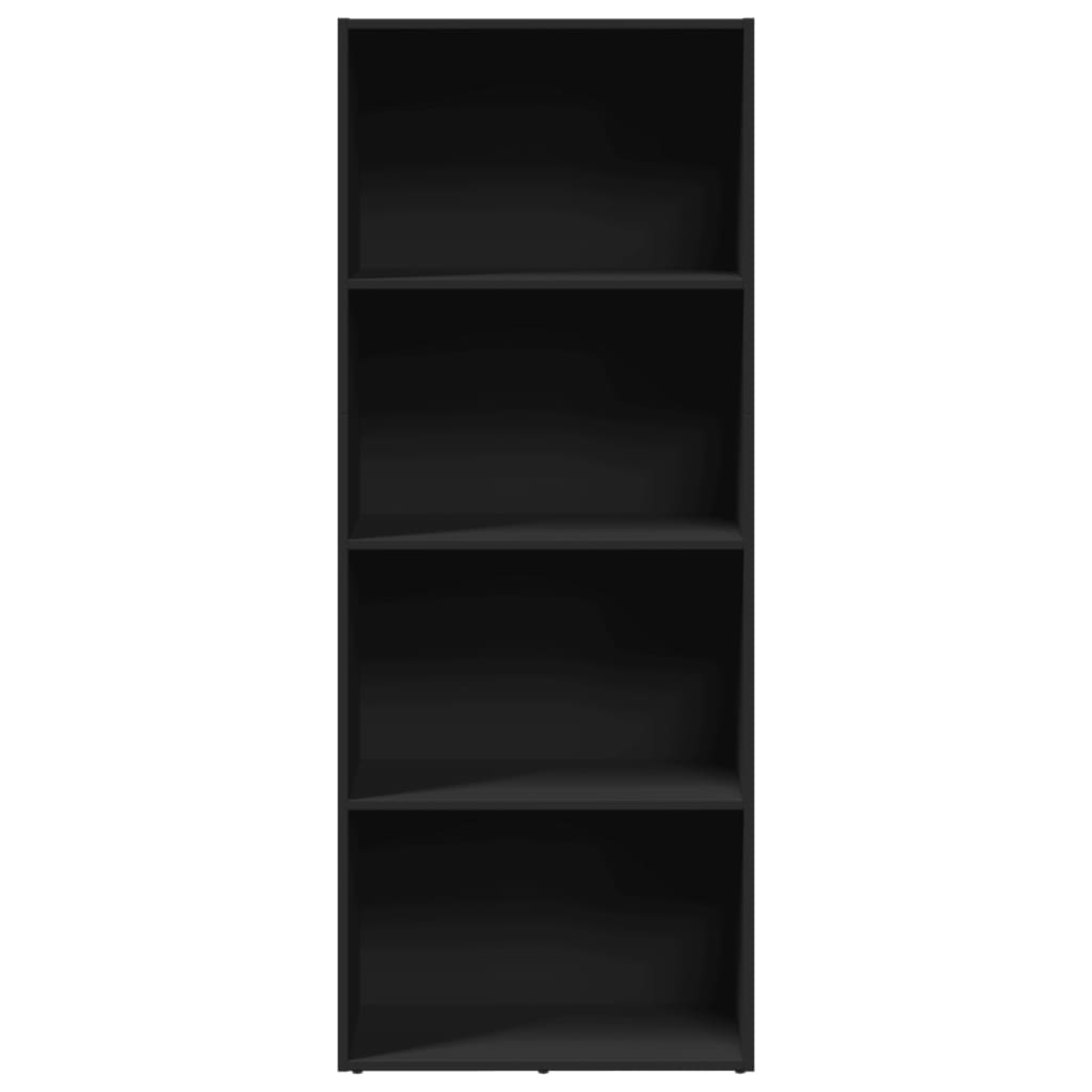 VidaXL Boekenkast 60x30x152 cm bewerkt hout zwart