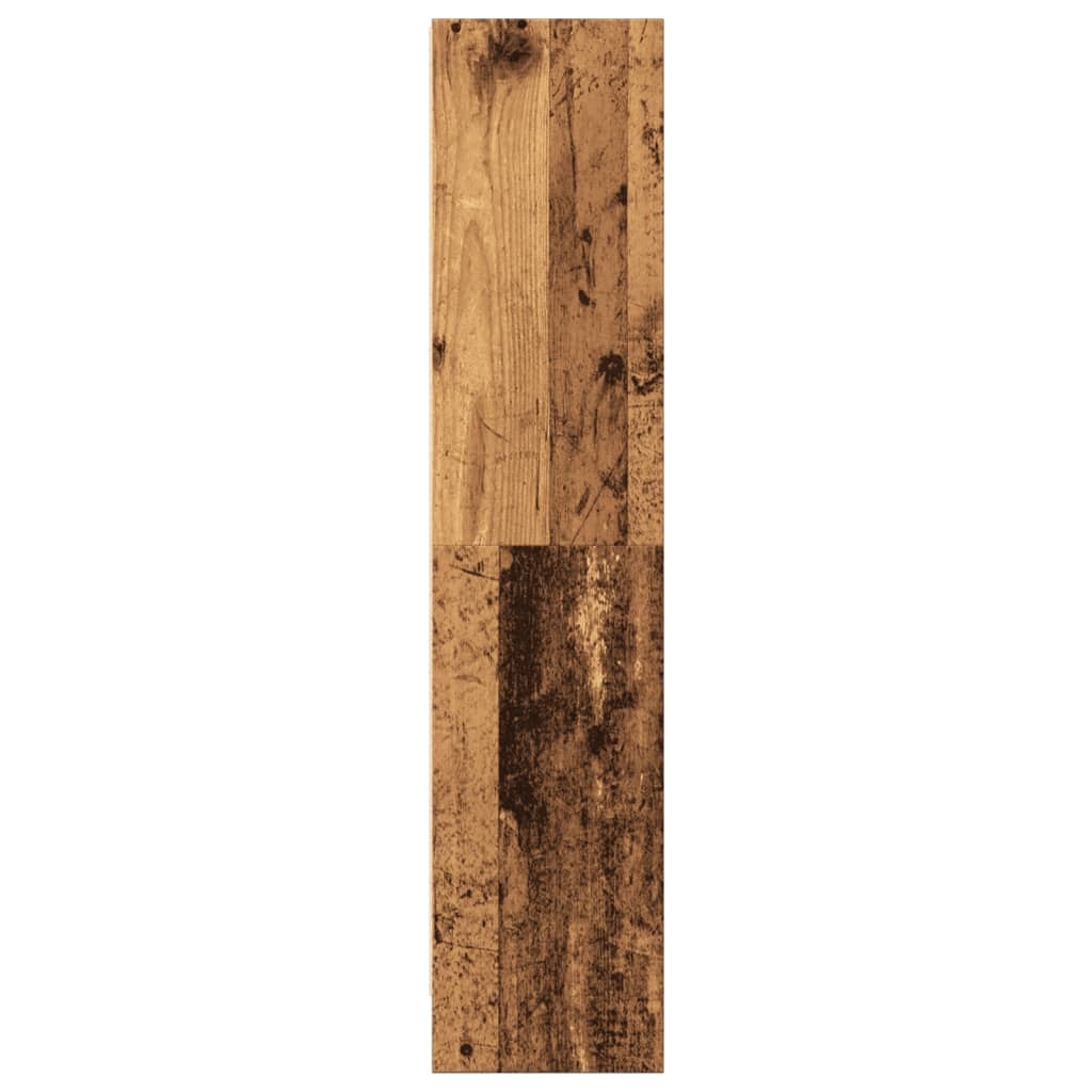 VidaXL Boekenkast 60x24x109 cm bewerkt hout oud houtkleurig