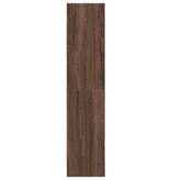 VidaXL Boekenkast 60x24x109 cm bewerkt hout bruin eikenkleurig