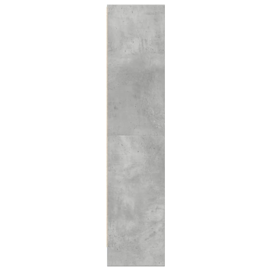 VidaXL Boekenkast 60x24x109 cm bewerkt hout betongrijs