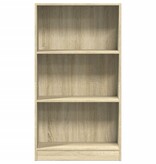 VidaXL Boekenkast 60x24x109 cm bewerkt hout sonoma eikenkleurig