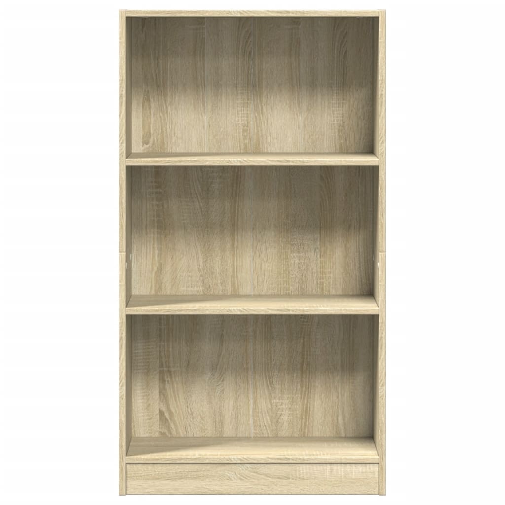 VidaXL Boekenkast 60x24x109 cm bewerkt hout sonoma eikenkleurig