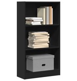 VidaXL Boekenkast 60x24x109 cm bewerkt hout zwart