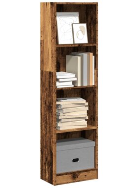 VidaXL Boekenkast 40x24x143 cm bewerkt hout oud houtkleurig