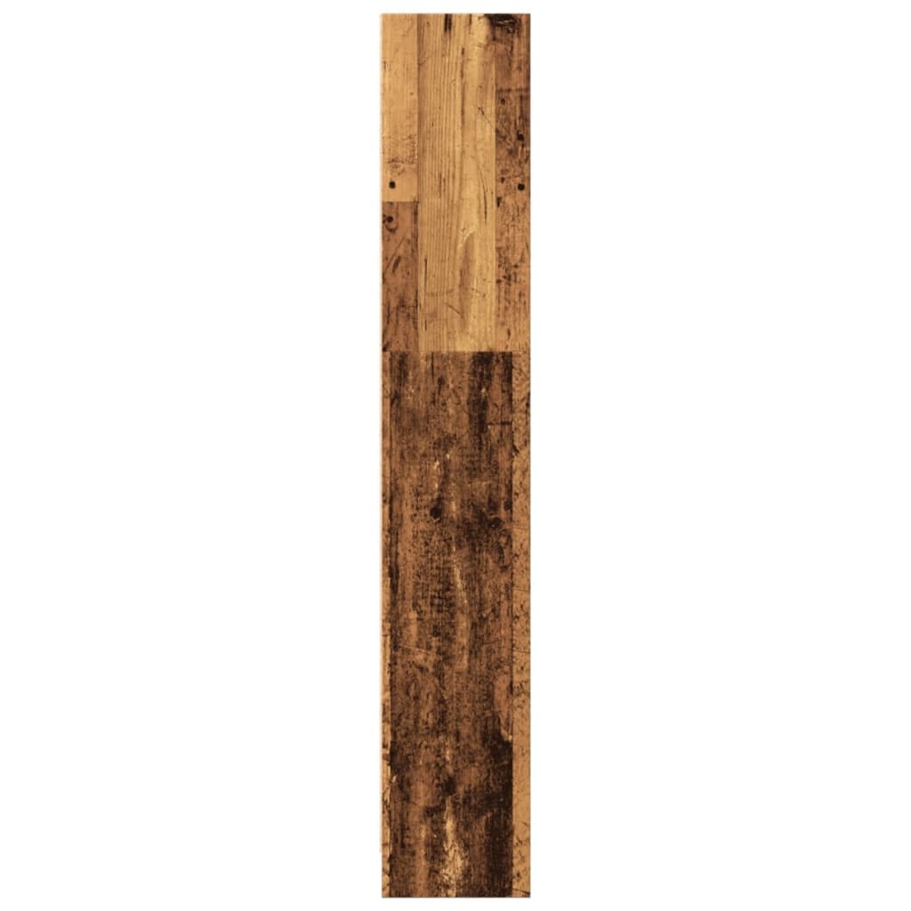 VidaXL Boekenkast 40x24x143 cm bewerkt hout oud houtkleurig