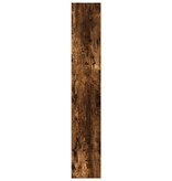VidaXL Boekenkast 40x24x143 cm bewerkt hout gerookt eikenkleurig