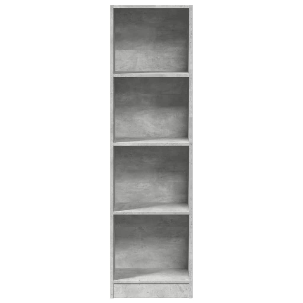 VidaXL Boekenkast 40x24x143 cm bewerkt hout betongrijs