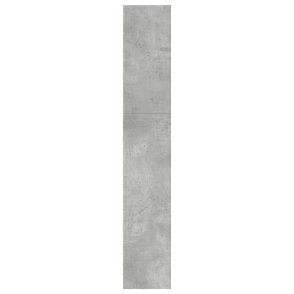 VidaXL Boekenkast 40x24x143 cm bewerkt hout betongrijs
