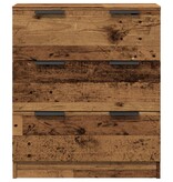VidaXL Dressoir 60x30x70 cm bewerkt hout oud houtkleurig