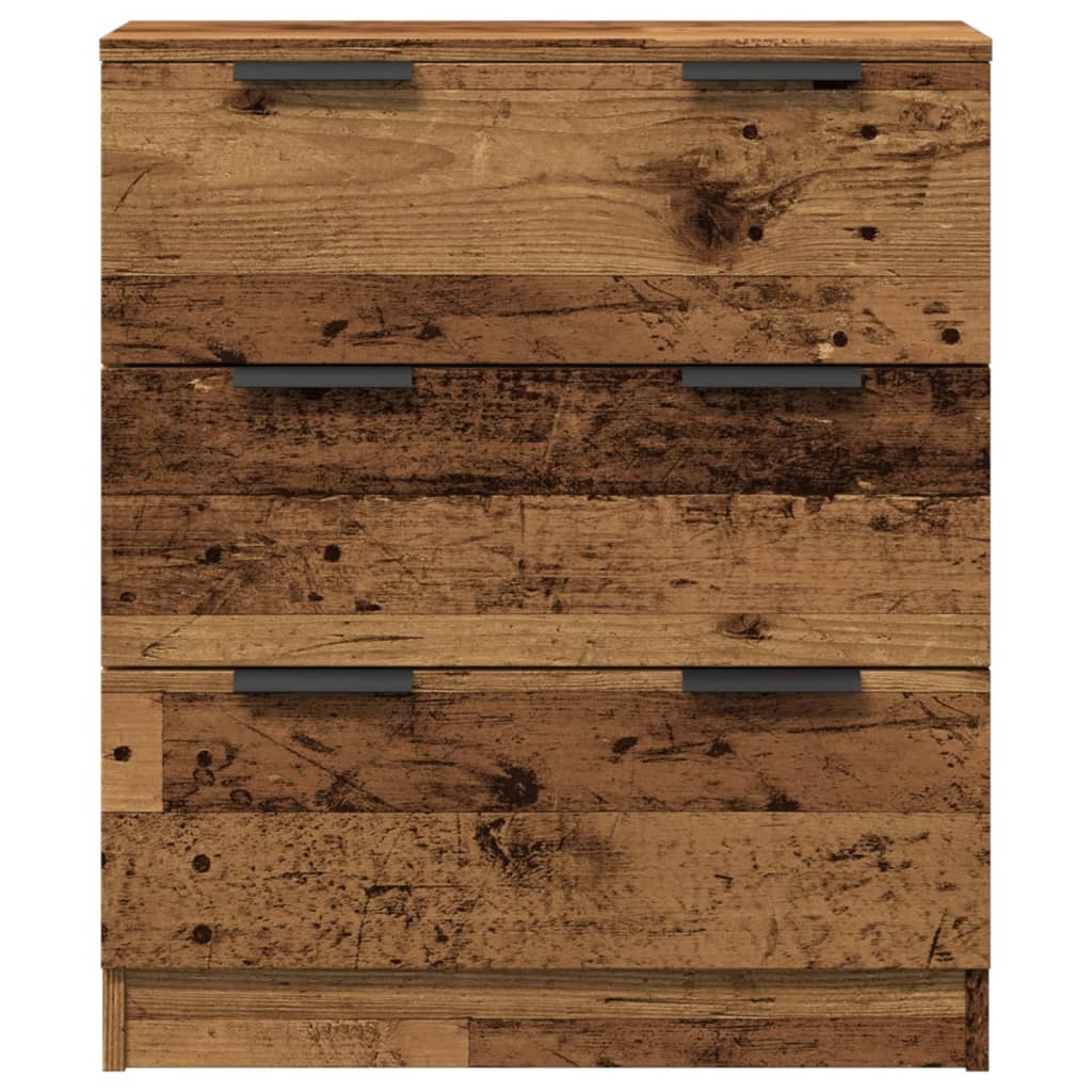 VidaXL Dressoir 60x30x70 cm bewerkt hout oud houtkleurig