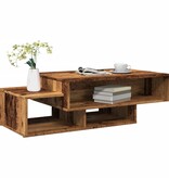 VidaXL Salontafel 105x55x32 cm bewerkt hout oud houtkleurig
