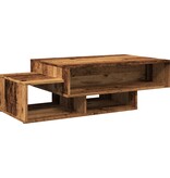 VidaXL Salontafel 105x55x32 cm bewerkt hout oud houtkleurig