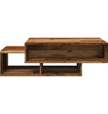 VidaXL Salontafel 105x55x32 cm bewerkt hout oud houtkleurig