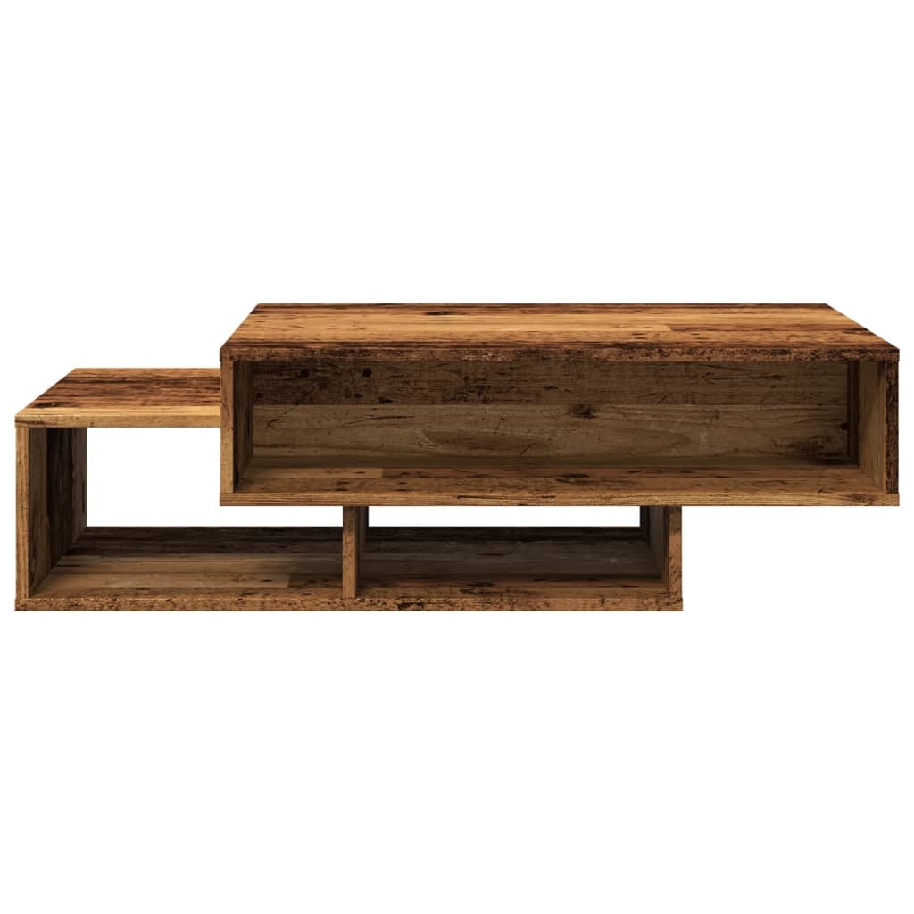 VidaXL Salontafel 105x55x32 cm bewerkt hout oud houtkleurig