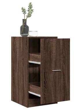 VidaXL Apothekerskast 40x41x77,5 cm bewerkt hout bruin eikenkleurig