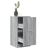 VidaXL Apothekerskast 40x41x77,5 cm bewerkt hout grijs sonoma eiken