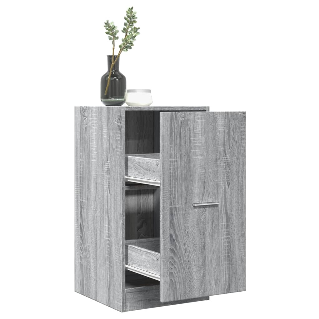 VidaXL Apothekerskast 40x41x77,5 cm bewerkt hout grijs sonoma eiken