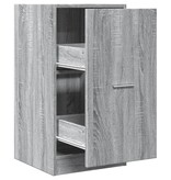 VidaXL Apothekerskast 40x41x77,5 cm bewerkt hout grijs sonoma eiken