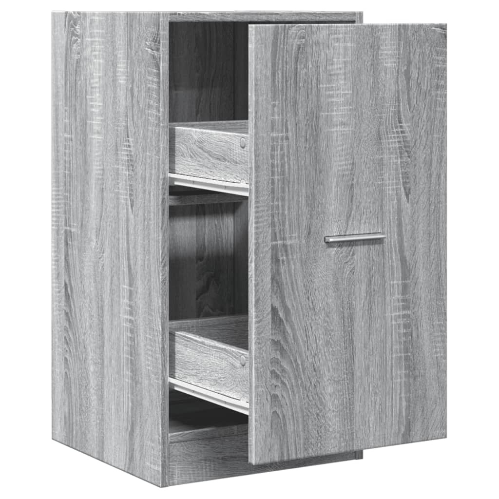 VidaXL Apothekerskast 40x41x77,5 cm bewerkt hout grijs sonoma eiken