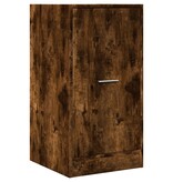 VidaXL Apothekerskast 40x41x77,5 cm bewerkt hout gerookt eikenkleurig