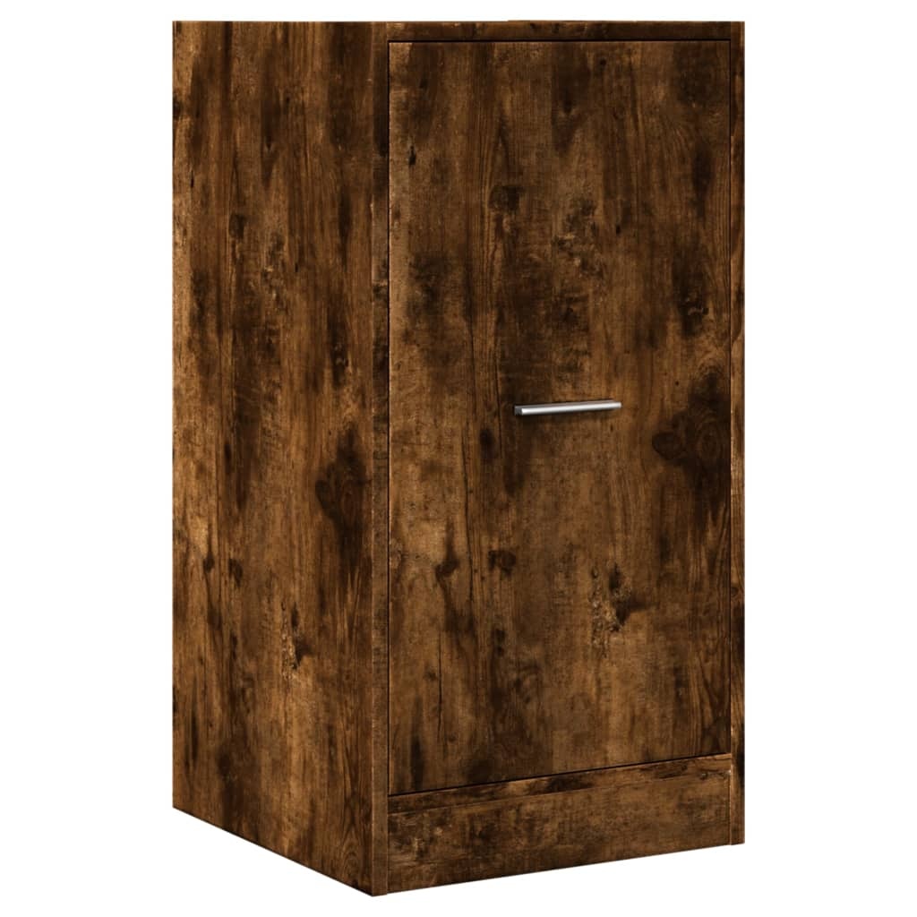 VidaXL Apothekerskast 40x41x77,5 cm bewerkt hout gerookt eikenkleurig
