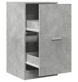 VidaXL Apothekerskast 40x41x77,5 cm bewerkt hout betongrijs