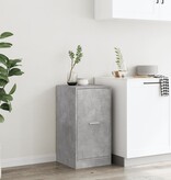 VidaXL Apothekerskast 40x41x77,5 cm bewerkt hout betongrijs