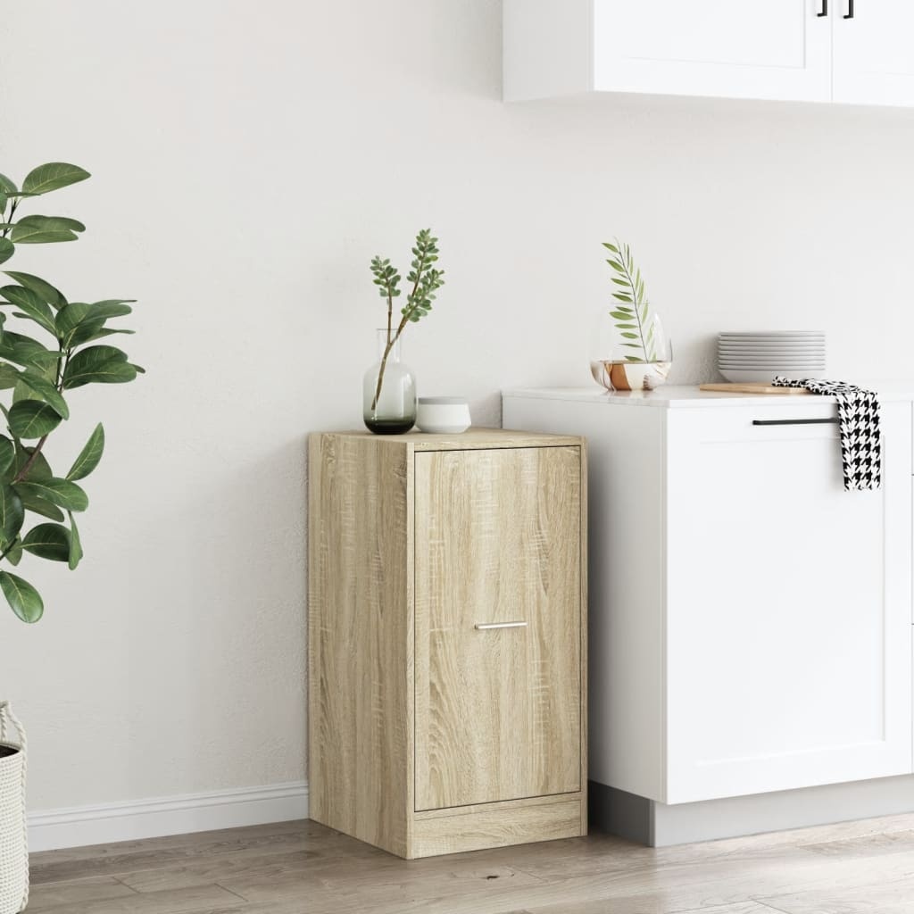 VidaXL Apothekerskast 40x41x77,5 cm bewerkt hout sonoma eikenkleurig
