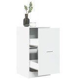 VidaXL Apothekerskast 40x41x77,5 cm bewerkt hout wit