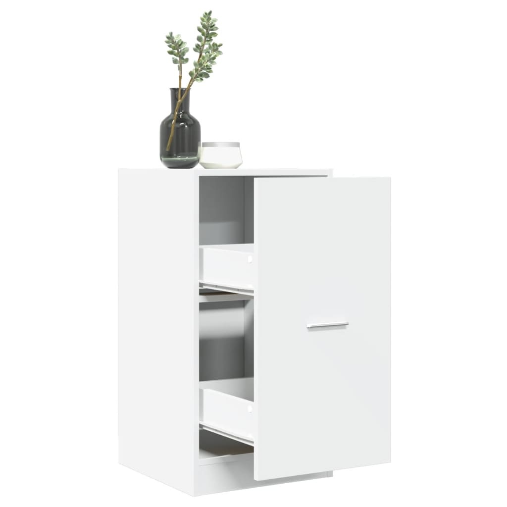 VidaXL Apothekerskast 40x41x77,5 cm bewerkt hout wit