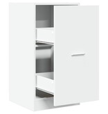 VidaXL Apothekerskast 40x41x77,5 cm bewerkt hout wit