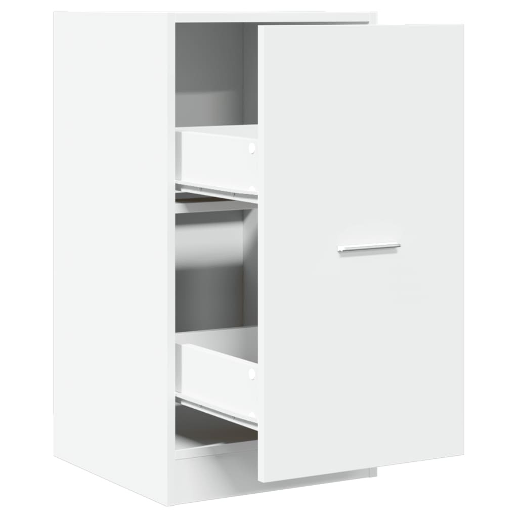 VidaXL Apothekerskast 40x41x77,5 cm bewerkt hout wit