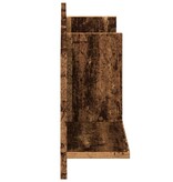VidaXL Wandkast 100x16,5x30 cm bewerkt hout oud houtkleurig