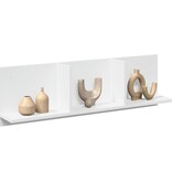 VidaXL Wandkast 100x16,5x30 cm bewerkt hout wit