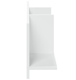 VidaXL Wandkast 100x16,5x30 cm bewerkt hout wit