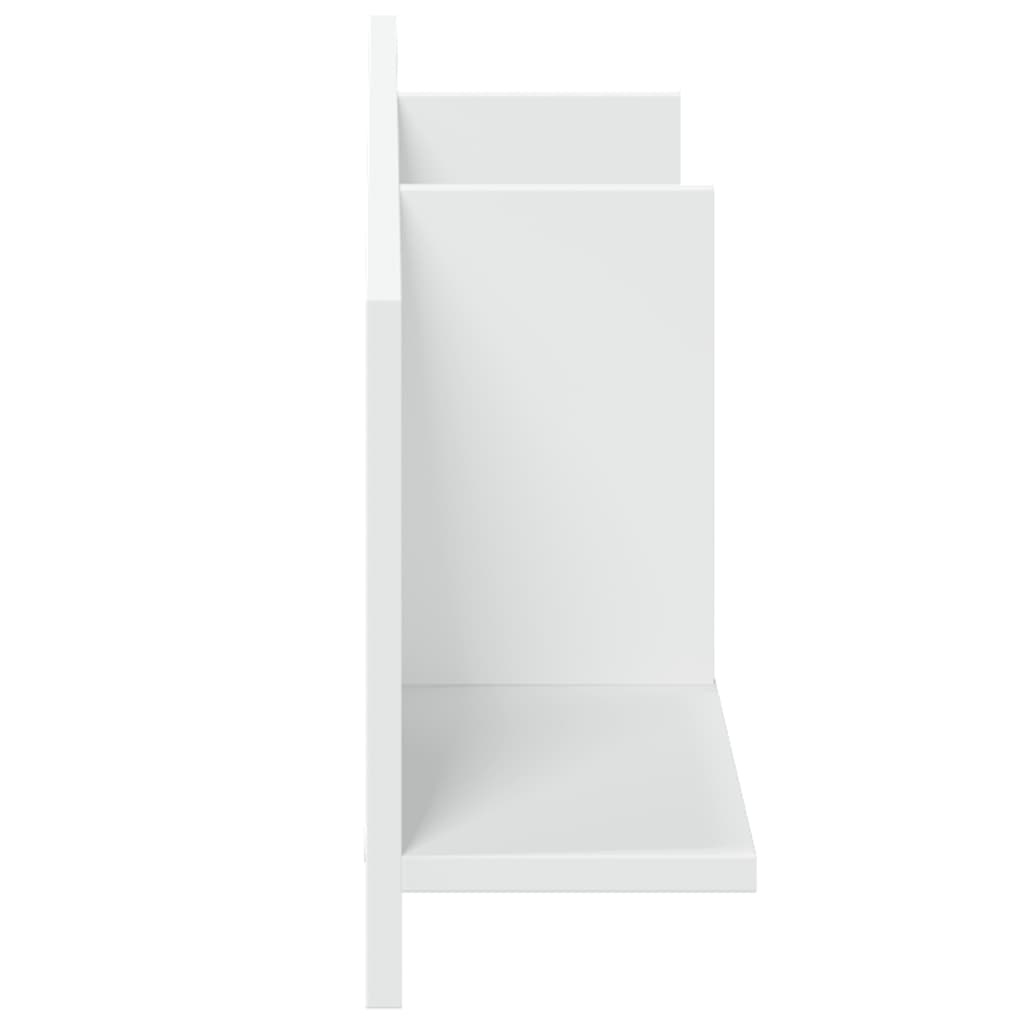 VidaXL Wandkast 100x16,5x30 cm bewerkt hout wit