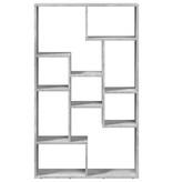 VidaXL Boekenkast 72x20x120 cm bewerkt hout betongrijs