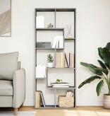 VidaXL Kamerscherm / boekenkast 67x25x161,5 cm hout grijs sonoma eiken