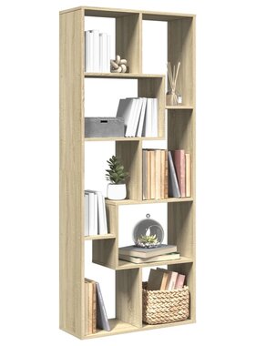 VidaXL Kamerscherm / boekenkast 67x25x161,5 cm hout sonoma eikenkleur