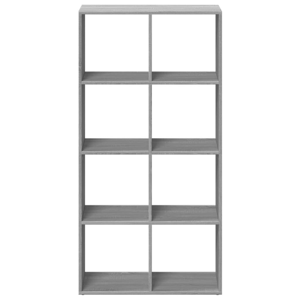 VidaXL Kamerscherm / boekenkast 69,5x29x137,5 cm hout grijs sonoma eik