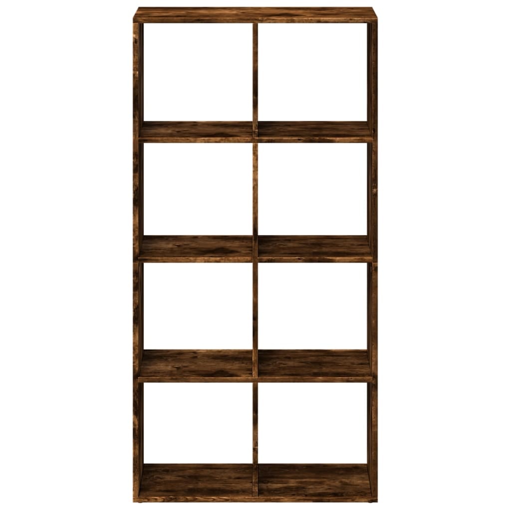 VidaXL Kamerscherm / boekenkast 69,5x29x137,5 cm hout gerookt eiken