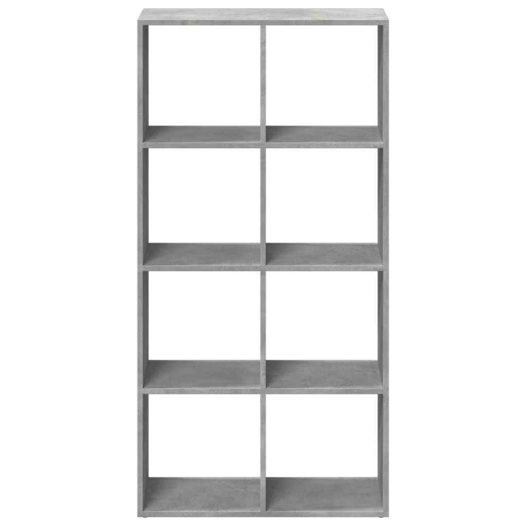 VidaXL Kamerscherm / boekenkast 69,5x29x137,5 cm hout betongrijs