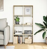 VidaXL Kamerscherm / boekenkast 69,5x29x137,5 cm hout sonoma eiken