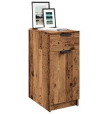 VidaXL Bureau 33x50x75 cm bewerkt hout oud houtkleurig