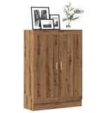 VidaXL Boekenkast 82,5x30,5x115 cm bewerkt hout artisanaal eikenkleur