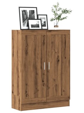 VidaXL Boekenkast 82,5x30,5x115 cm bewerkt hout artisanaal eikenkleur