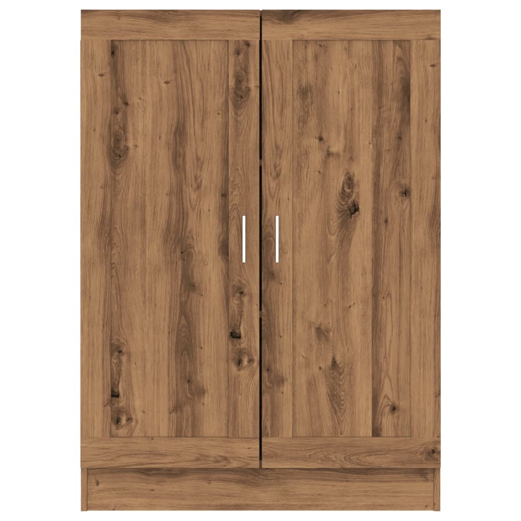 VidaXL Boekenkast 82,5x30,5x115 cm bewerkt hout artisanaal eikenkleur