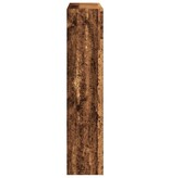 VidaXL Haardombouw 81x18x82 cm bewerkt hout oud houtkleurig