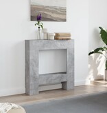VidaXL Haardombouw 81x18x82 cm bewerkt hout betongrijs